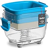 Large 20 oz Tofu Press, Easily Remove Water from Tofu in 10-20 Mins, Vegan Tofu Presser for Firm or Extra Firm Tofu, Dishwash