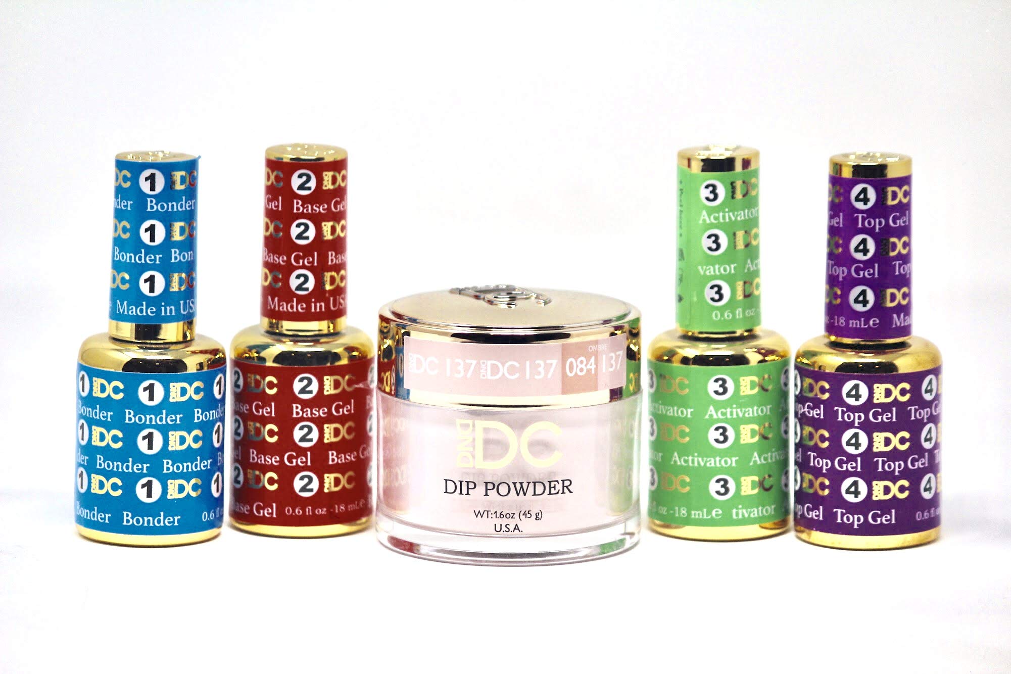 DND DIP POWDER KIT (DC 137 PINA COLADA)