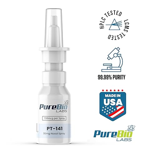 Pure Bio Labs PT-141 Nasal Spray, 2 Pack - 150mcg per Spray, 30mg Total  Each – Prostate Support, Energy & Vitality Formula – Wellness Enhancer (2  Bottles) in Dubai - UAE