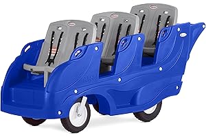 Gaggle by Foundations Parade 6 Seat Buggy | 6 Passenger Stroller for Kids | 6 Seat Baby Stroller with 5-Point Safety Harness 