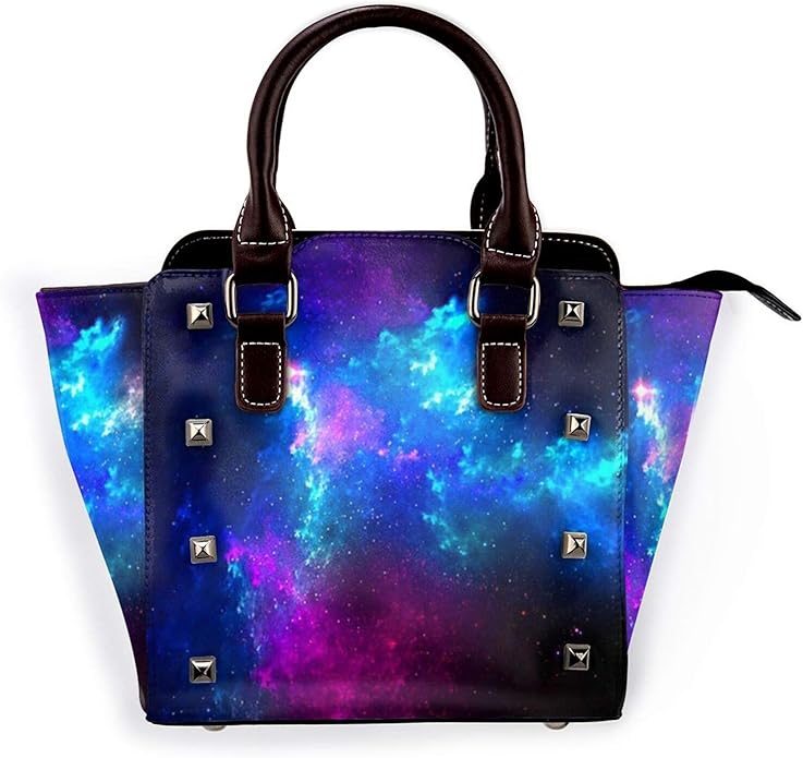 Shoulder Bag Beautiful Galaxy Space Tote Adjustable