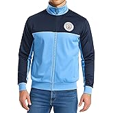 Icon Sports Officially Licensed Manchester City FC Soccer Track Jacket - Unisex Adult