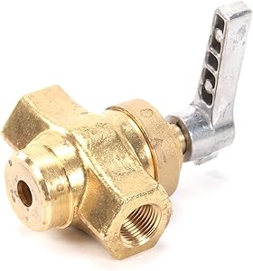 Town Food Service 226102F 3/8F X 3/8F Npt Brass Gas Valve