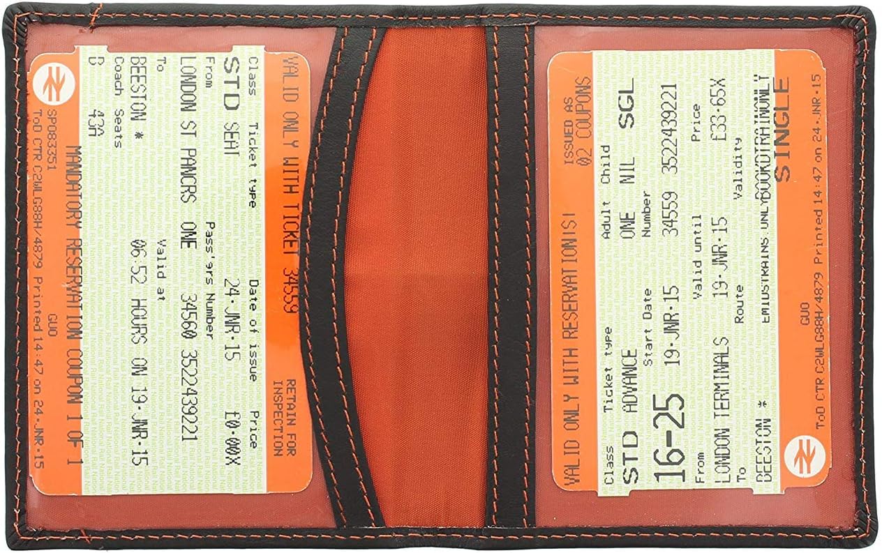 Mala Leather Odyssey Oyster & ID Holder 555-14 (Brown) - Image 3