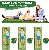 HiiPeak Sleeping Pad Ultralight Inflatable Mattress with Built-in Foot Pump view 2