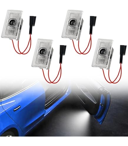 2pcs HD LED Car Door Projector Ghost Shadow Lights Auto - View #4