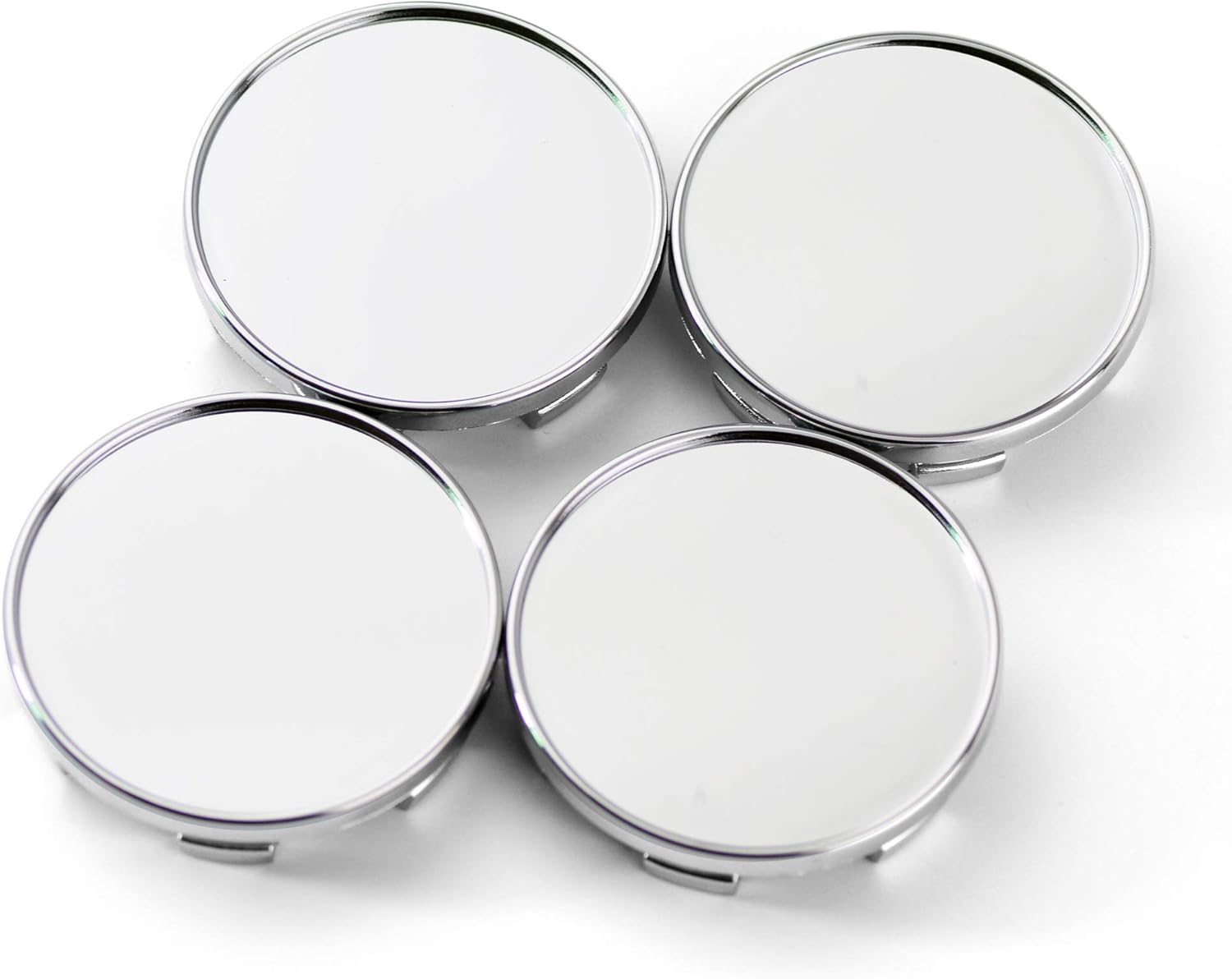 4pcs 54mm(2.13in)/49mm(1.93in) Wheel Hub Center Caps Silver Base for Versa 2007-2017 M35 1997-2013#73646 73646 Wheel Rims: Automotive