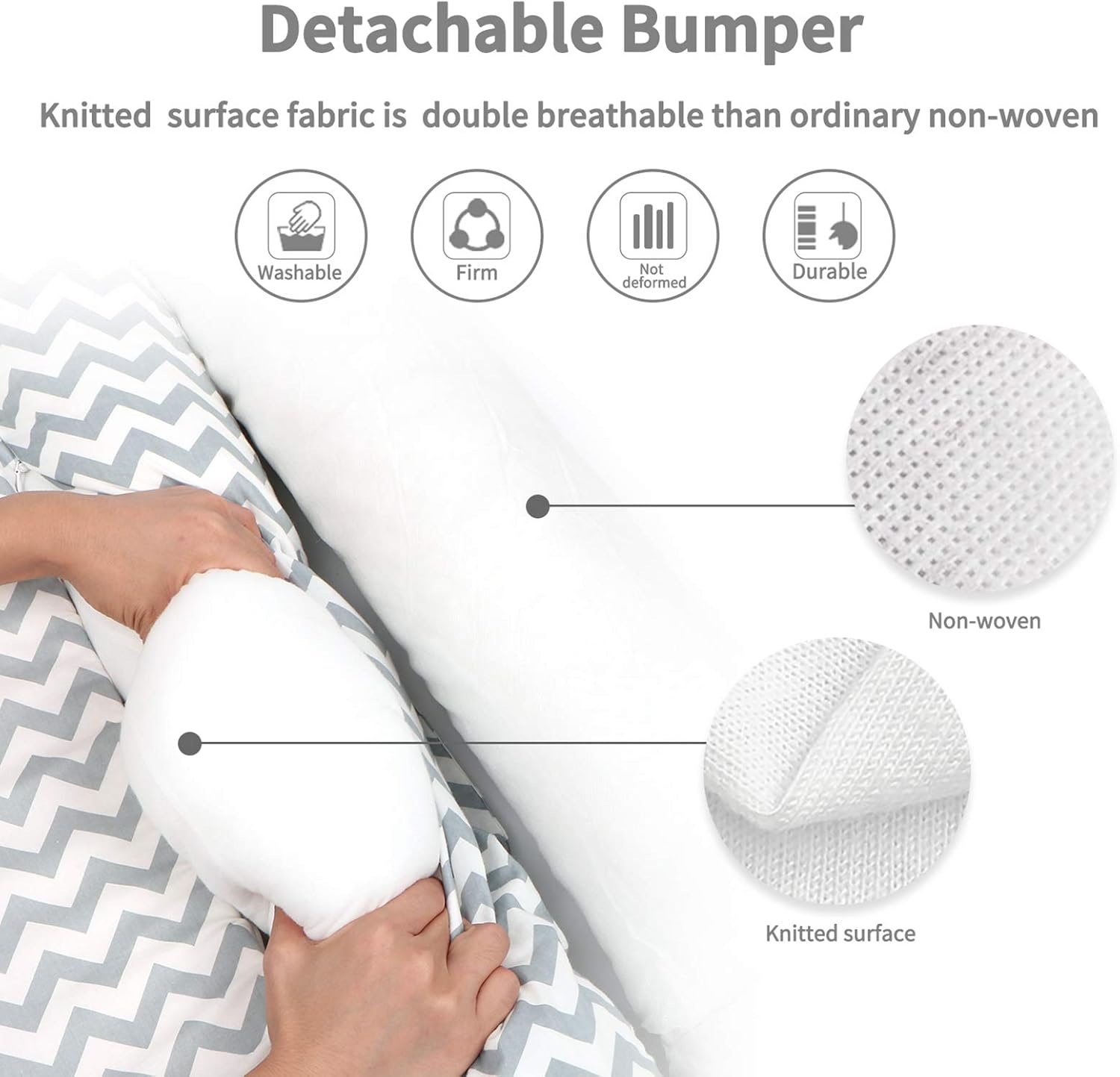Amazon Com Baby Lounger And Baby Nest Perfect For Co Sleeping Baby Bassinet Soft Cosleeping Baby Bed Premium Quality And Suitable From 0 18 Months Breathable Hypoallergenic Portable Crib Gray Kitchen Dining
