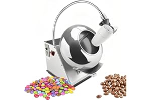 Chocolate Coating Machine,Coater Sugar Ball Coating Drying Machine,Pharmaceutical and Food Industries Drying Equipment,Stainl