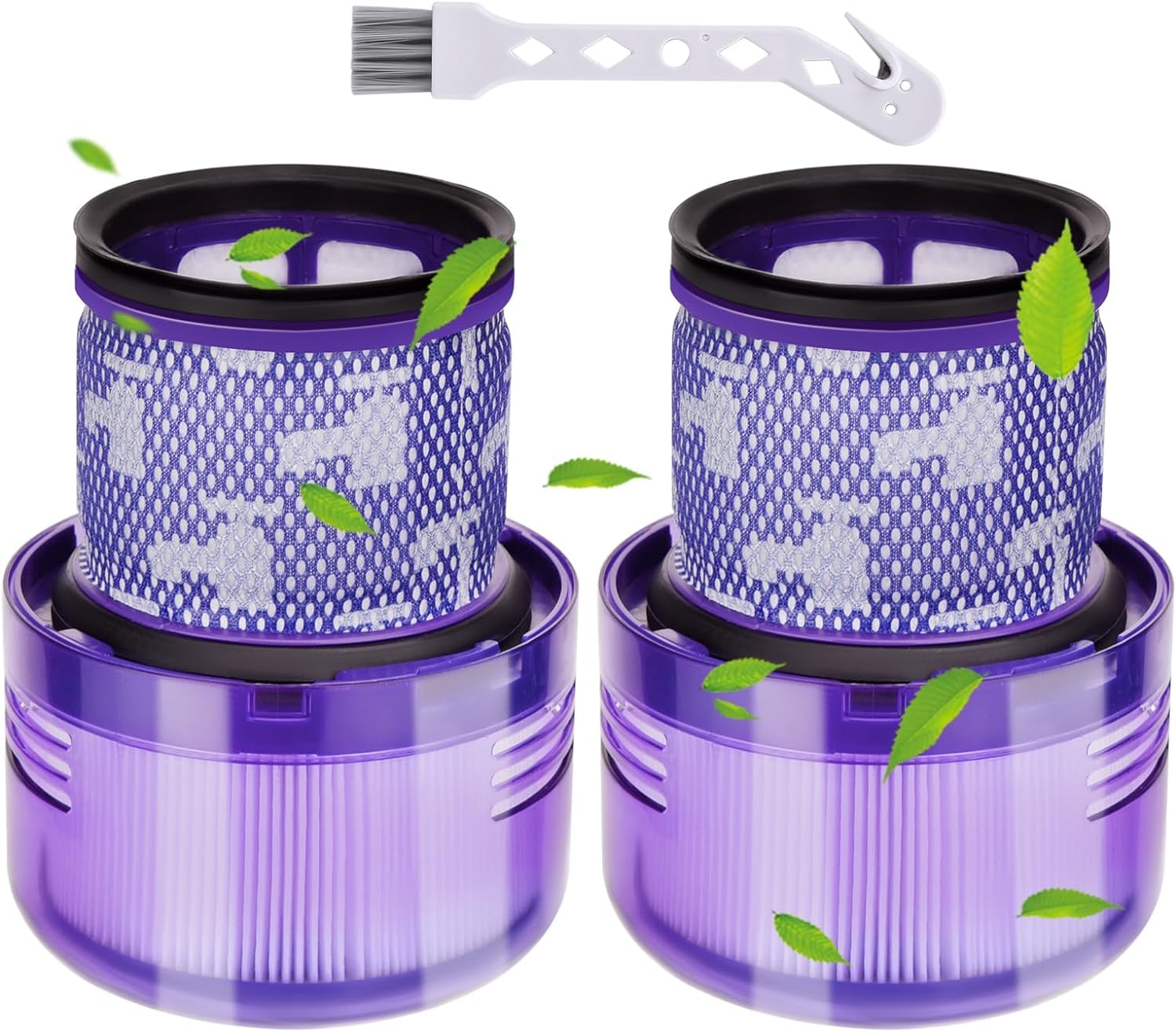 Photo 1 of 2 Pack HEPA Filter Replacement for Dyson V11 Outsize, Vacuum attachment for Dyson V11 Outsize Origin, Outsize Plus, Outsize+, Outsize Absolute+, SV16, SV29 Vacuum Cleaner, Compare to Part 970422-01