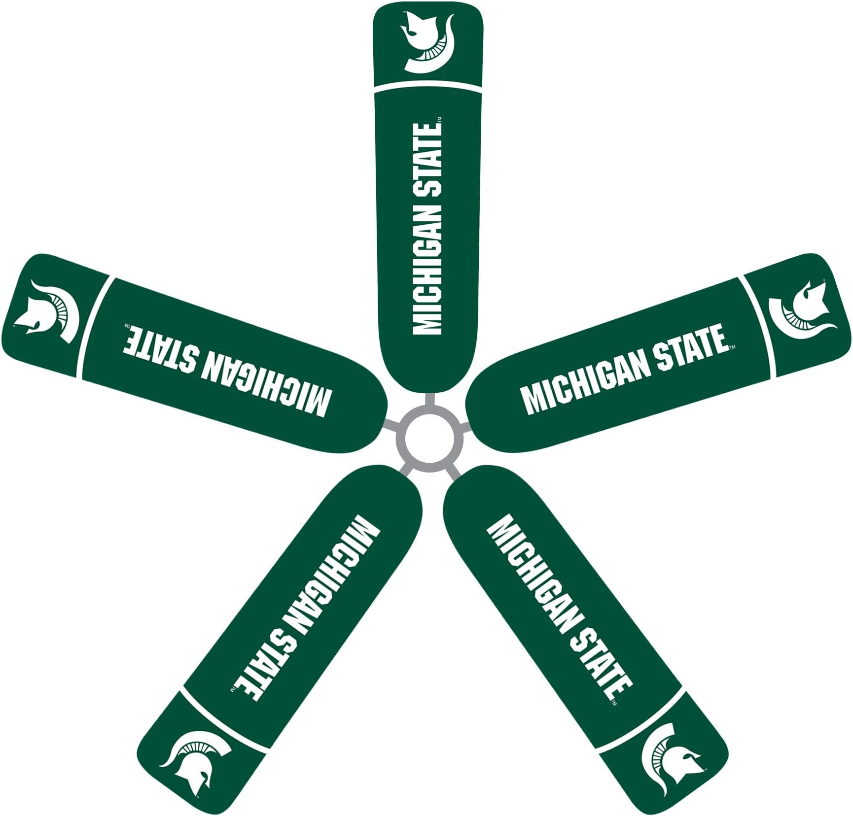 Fan Blade Designs Michigan State Ceiling Fan Blade Covers