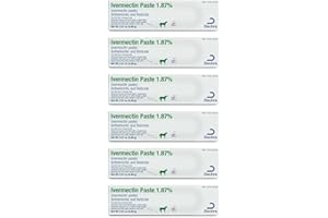 Jeffers Ivermectin Paste 1.87%, 6ct