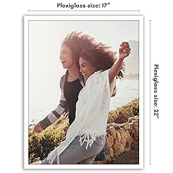 Americanflat 17x22 Picture Frame with Polished