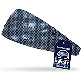 Hydra4 HydraSil Pro Sport Headbands | Lightweight and Breathable Headband Design for Athletes, Running, Gym, and Outdoor Workouts | H2 Flatweave, Midnight Blue Heather