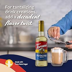 Torani Pistachio Coffee Syrup for Drinks