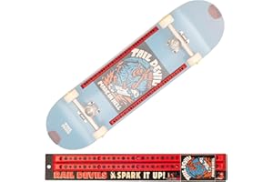 Rail Devils Sparking Skateboard Rails by Tail Devil | Skateboarding Deck Rails with Infused Flints for Sparks | Cool Spark Ef