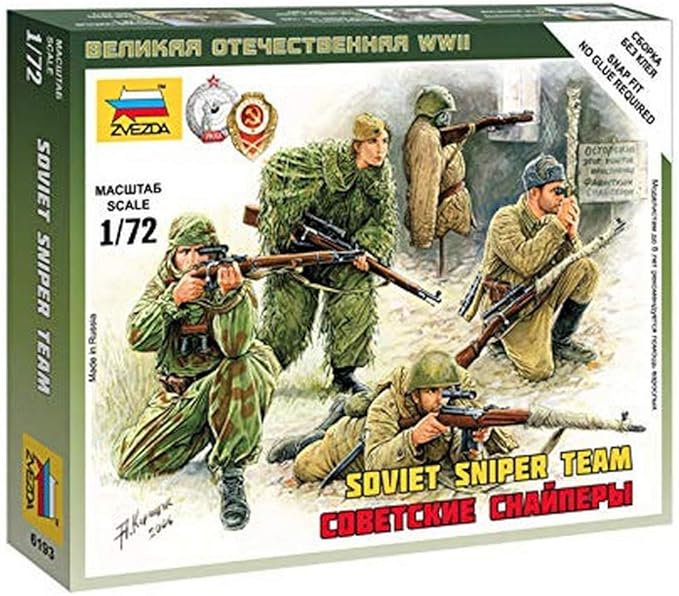 Zvezda Models Soviet Snipers Model Kit 