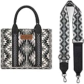 Montana West X Wrangler Tote Bag for Women Boho Aztec Shoulder Purse Top Handle Satchel Handbag