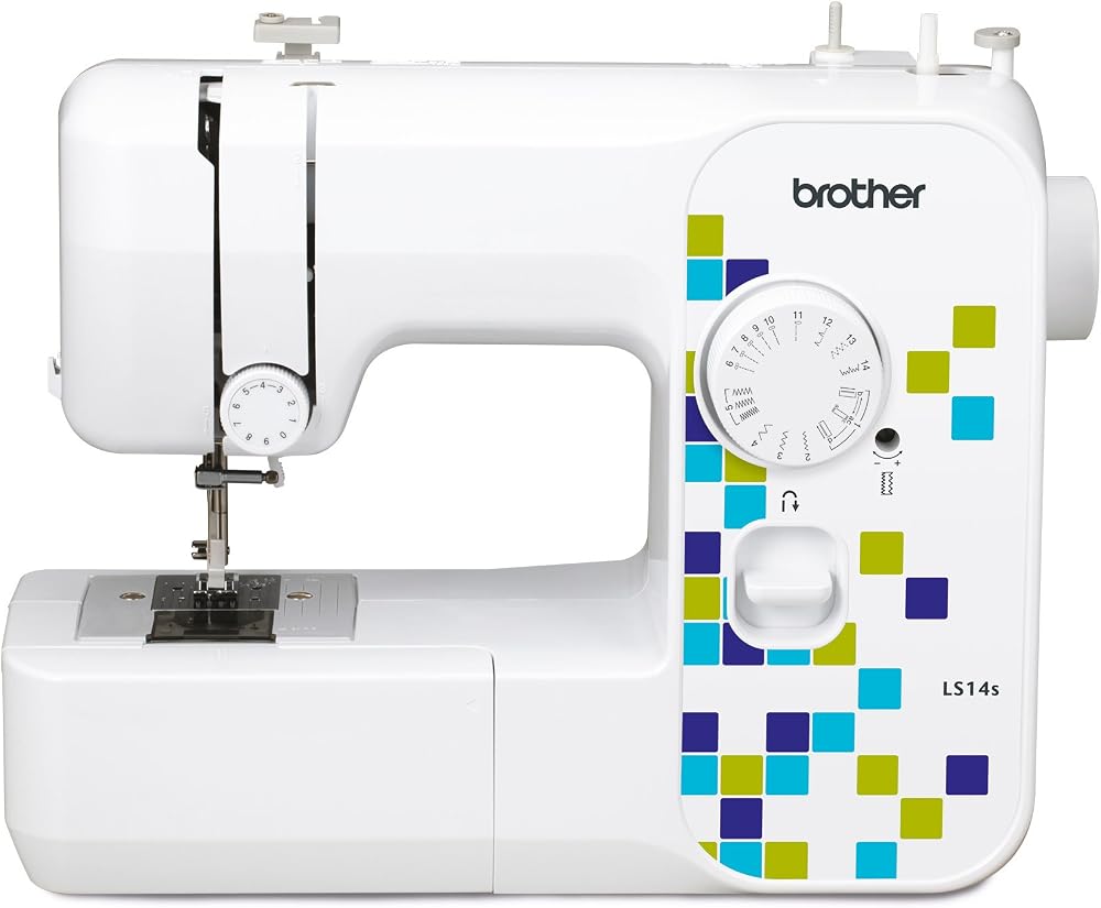 Brother LS14S Metal Chassis Sewing Machine 14 Stitch LED Light 4 Step Buttonhole
