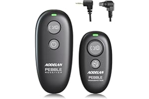 AODELAN Remote Shutter Release for Canon, Camera Wireless Remote Control for Canon EOS R EOS RP 850D T7 5D Mark IV, Fujifilm XT-3, X-T30 II, Replace Canon RS-80N3, RS-60E3, Fuji RR-100, Olympus RM-CB2