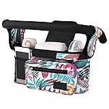 Momcozy Universal Stroller Organizer, 2 Insulated