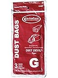 EnviroCare Replacement Vacuum Cleaner Bags Designed to Fit Royal Type G Hand Vacuums 3 Pack