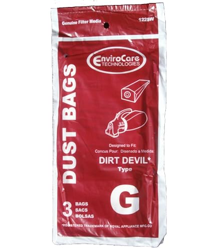Dirt Devil Sacchetti Per Aspirapolvere, Tipo G Dirt Devil Sacchetti Per Aspirapolvere, Tipo G