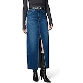 Joe's Womens The Eva High Rise Maxi Denim Skirt with Front Slit