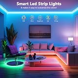 Realky 10m LED Strip Light RGB Cuttable App Control Music Sync Remote view 3