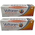 Voltaren Arthritis Pain Gel for Powerful Topical Arthritis Pain Relief - NEW Easy Open Cap - 100 g x 2
