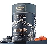Shilajit Gummies - Pure Shilajit Gummies for Men, 3000mg Platinum-Grade Shilajit for Women & Men, Energy Boost & Immune Support, No Added Sugar, Non-GMO | Ashwagandha | 85+ Trace Minerals