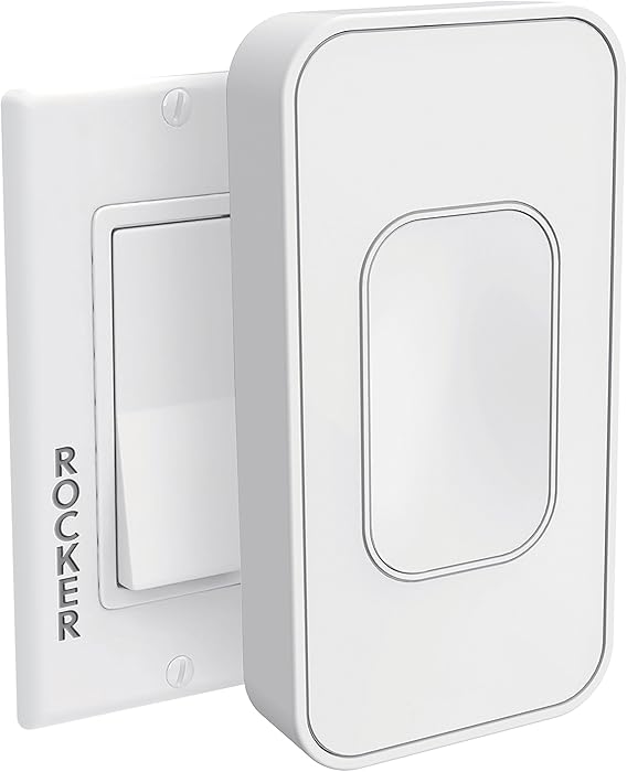 Switchmate for Rocker Style Light Switches by SimplySmartHome. SnapOn Smart Light Switch That Listens