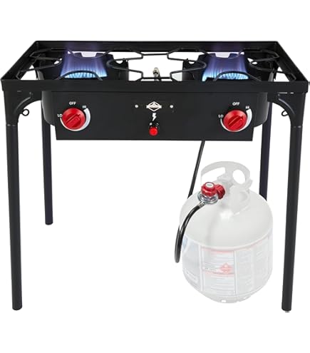 Amazon.com: Hike Crew Auto Ignition 3-Burner Outdoor Gas Stove