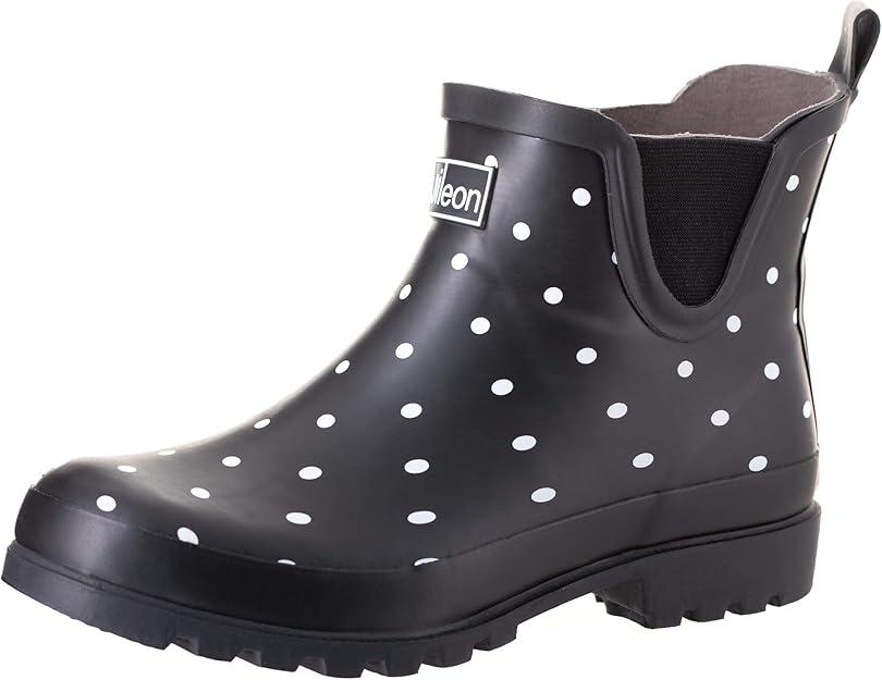 wide width rubber rain boots