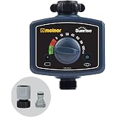 Melnor 65164AMZ Sunrise Daily Water Timer, Grey, Black