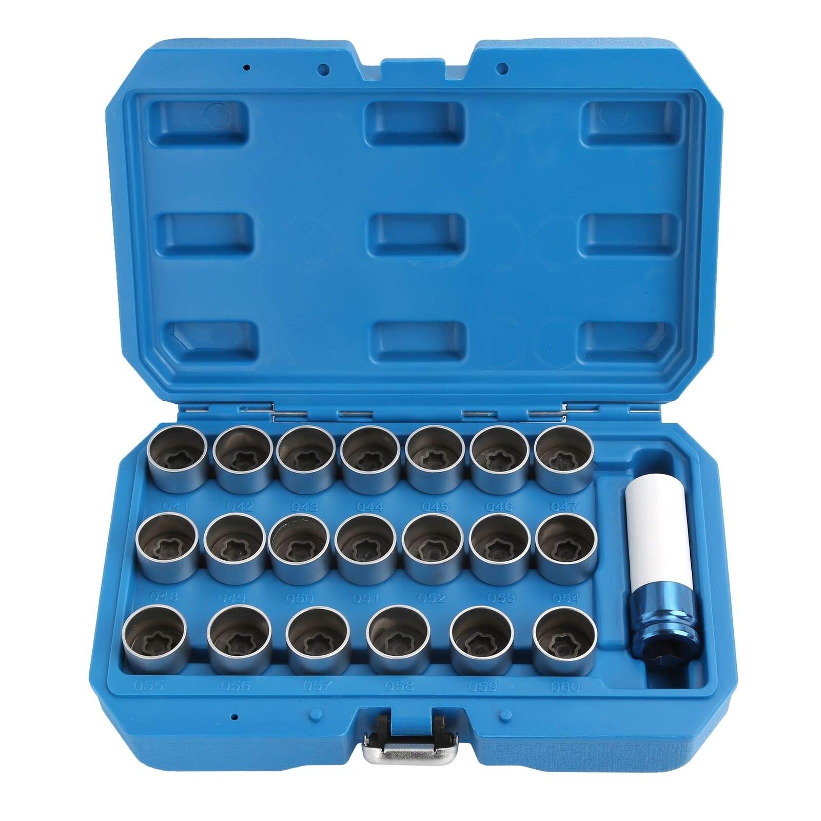 Photo 1 of 21PC Master Locking Wheel NUT Stud Keys Set Removal Locking Socket for BMW