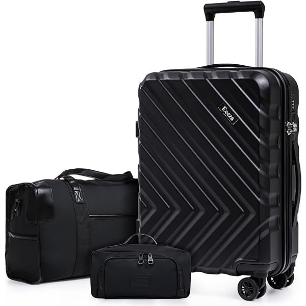 Set De Equipaje Mainstays Maleta Rigida De 20 Pulgadas Y Bolso Rosa
