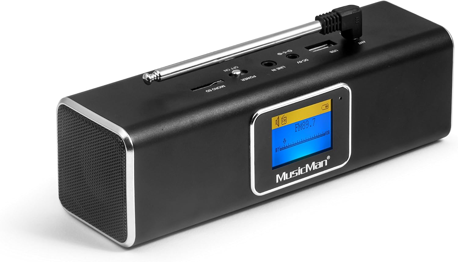 MusicMan 4672 Portable Bluetooth/DAB STEREO SPEAKER BTX29 with