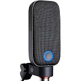 TAKSTAR S360 XLR Condenser Mic with Interchangeable Magnetic Pop Filter | 34mm Gold-Plated Diaphragm, Ultra-Low Self-Noise &le; 20dB, 20Hz-20KHz Response, 48V Phantom Power Required