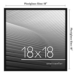 Americanflat 18x18 Picture Frame with Polished