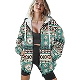 Suobstales Women's Oversized Full Zip Up Sweatshirts Jacket 2024 Fall Fleece Long Sleeve Hoodies Casual Coat Sweaters Outfits