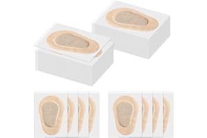 Panitay 40 Pcs Adhesive Eye Patches for Adults Disposable Breathable Medical Eye Patch for Amblyopia Lazy Latex Free Adhesive Bandages for Men(3 x 2 Inch,Nude)