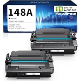 148A Toner Cartridge Black 4001n 4101fdw with Chip Compatible for HP W1480A | Compatible for High Yield 148A 148X Use with HP LaserJet Pro MFP 4101fdw 4101fdn Pro 4001dw 4001dn Printer (2 Black)