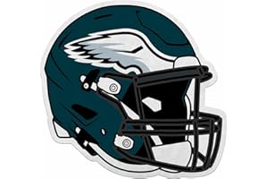 Rico Industries NFL Football Helmet Shape Cut Pennant - Home and Living Room Décor - Soft Felt EZ to Hang