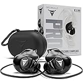 Decibullz PRO Custom Molded Earplugs 31 dB NRR Reusable Hearing Protection with Molding Tool, Carry Case &amp; Lanyard. Ear Protection for Shooting, Worksites, Travel, Motor Sports &amp; Everyday Use.