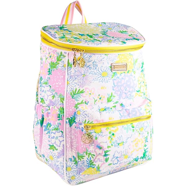Amazon.com | Lilly Pulitzer Bahia Backpack Oyster Bay Navy  display picture 3
