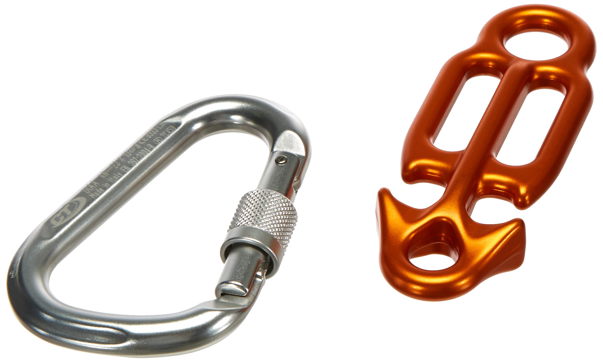 Climbing Technology Grove Discensore Insurer Kit Multi-Hook Clasp, Orange