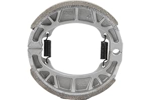 KIMISS 105mm Brake Drum for Coleman BT200X CT200U CRF70, Aluminum Alloy Replacement, Fits Mini Bike and CG125, Compatible wit
