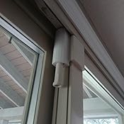 Sliding glass door track