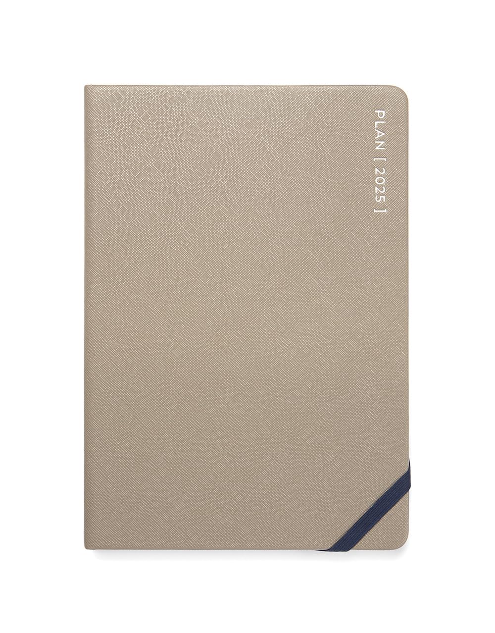 Letts of London Serene A5 week to view 2025 diary - Taupe